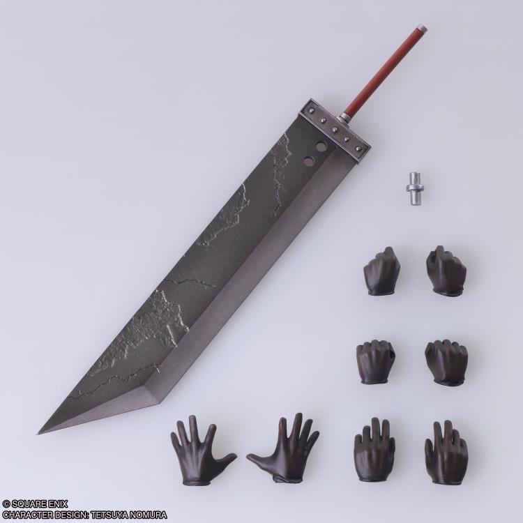 Square Enix Final Fantasy VII Bring Arts Zack Fair Action Figure, 6-Inch - View 9