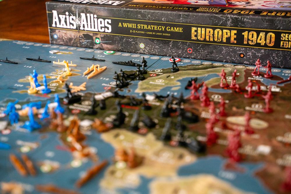 Renegade Game Studios Axis & Allies: 1940 Europe Second Edition Strategy Board Game - View 7