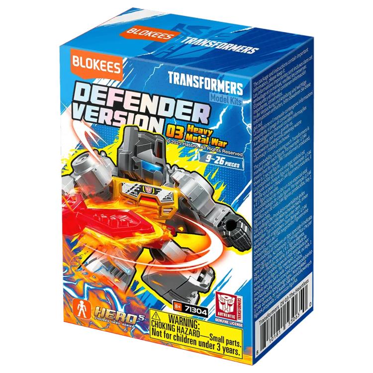 Blokees Transformers G1 Galaxy Version Defender Vol. 3 Heavy Metal War Box of 12 Random Model Kits - View 19