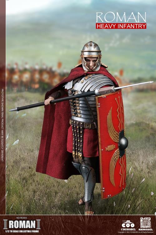 COO Model HH Model Roman Heavy Infantry 1/12 Scale Figure - View 4