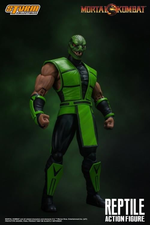 Storm Collectibles Mortal Kombat VS Series Reptile 1/12 Scale 8-Inch Action Figure - View 15