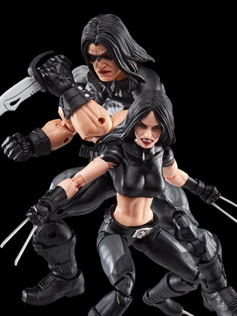 Hasbro Marvel Legends X-Force Warpath and X-23 Action Figure Two-Pack