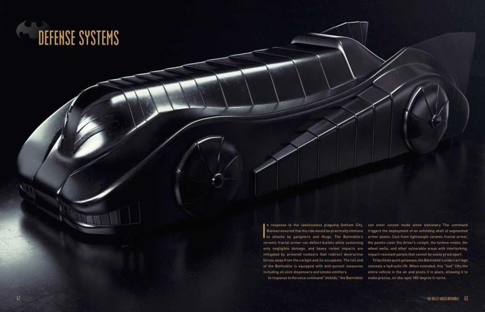 Insight Editions Batmobile Manual Inside the Dark Knight's Most Iconic Rides DC Comics Book - View 6
