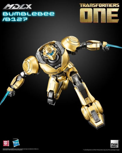 threezero Transformers: One MDLX Articulated Figure Series Bumblebee/B127 5-Inch Action Figure - View 10
