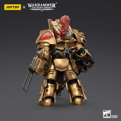 JoyToy Warhammer The Horus Heresy Legio Custodes Aquilon Terminator Squad Aquilon with Infernus Firepike 1/18 Scale Action Figure - View 5