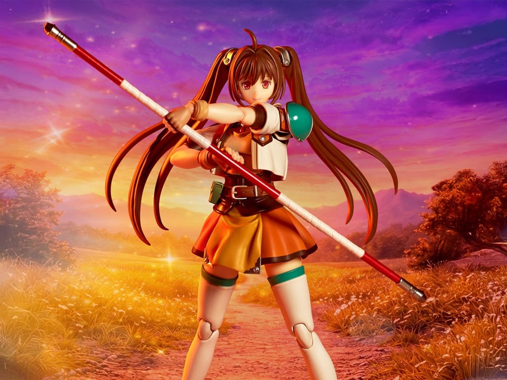 Kaiyodo The Legend of Heroes: Trails in the Sky Revoltech NR127 Estelle Bright (Trails in the Sky 2nd Chapter Ver.) Action Figure - View 2