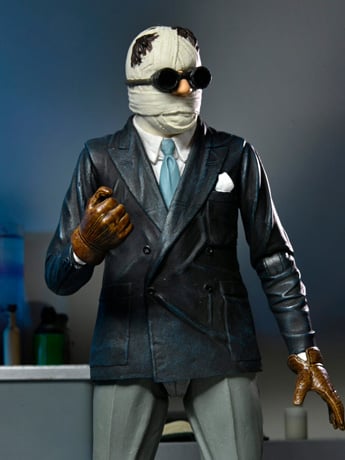 NECA Universal Monsters Ultimate Invisible Man 90th Anniversary Figure