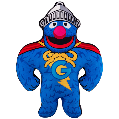 Uncanny Brands Sesame Street Bleacher Buddy Grover Superhero 22-Inch Plush - View 5