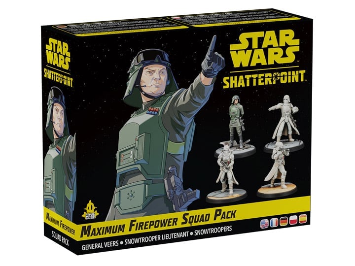 Atomic Mass Games Star Wars: Shatterpoint Maximum Firepower Squad Pack with General Veers and Snowtrooper - View 2