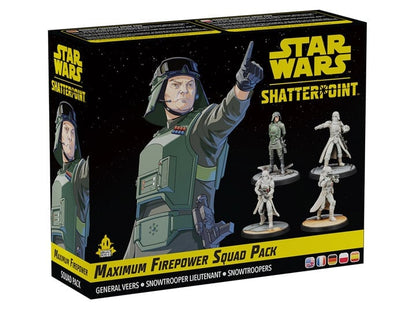 Atomic Mass Games Star Wars: Shatterpoint Maximum Firepower Squad Pack with General Veers and Snowtrooper - View 2