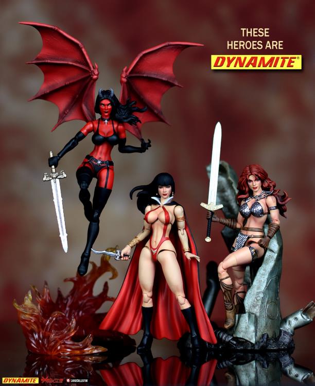 LooseCollector Red Sonja 1/12 Scale 6-Inch Action Figure - View 8