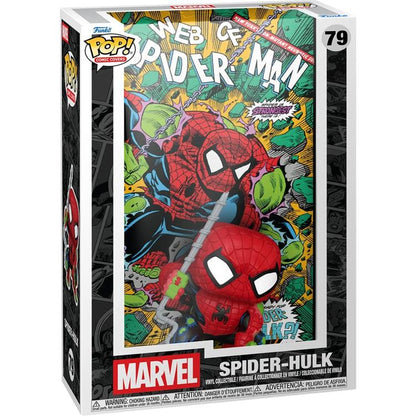 Funko Pop! Comic Covers #79 Marvel Web of Spider-Man #70 (Spider-Hulk) Vinyl Figure - View 3