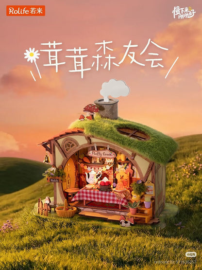 Rolife Fluffy Grove DIY Miniature House Build-It-Yourself Model Kit - View 3