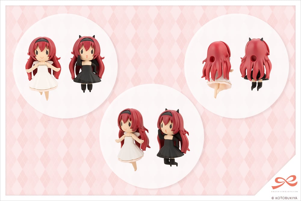 Kotobukiya Sousai Shoujo Teien After School Angel and Devil's Temptation 1/10 Scale Accessory Set - View 4