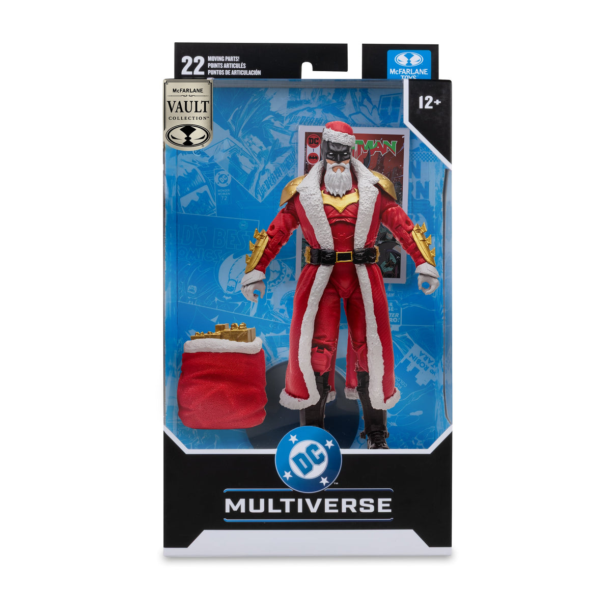McFarlane Toys DC Multiverse McFarlane Vault Collection Batman (Red Santa Suit) Action Figure - View 11