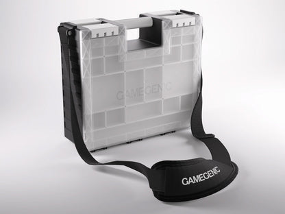 Gamegenic Game Castle (Black/White/Clear) Storage Box for Board Games - View 2