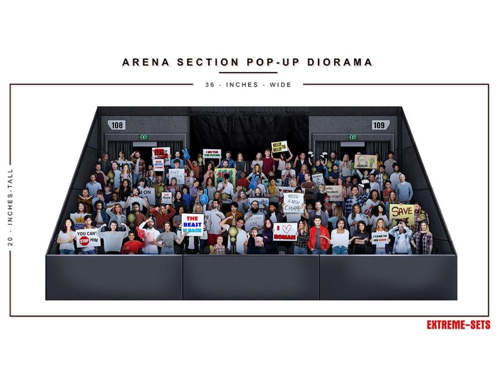 Extreme-Sets Arena Section 1/12 Scale Pop-Up Diorama from the Multiverse Collection - View 5