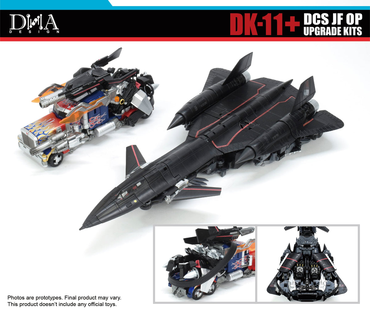 DNA Design DK-11+ DCS JF OP Upgrade Kit ABS and PVC Model Accessory Set - View 13