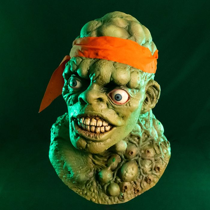 Trick or Treat Studios Toxic Crusaders Toxie Latex Mask - View 4