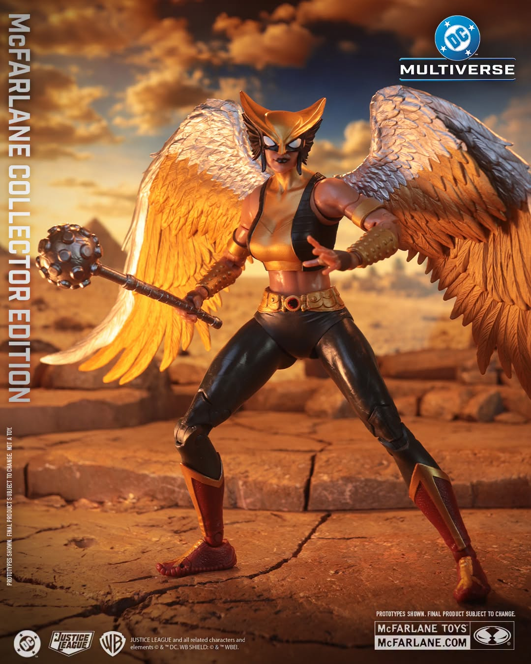 McFarlane Toys DC Multiverse Collector Edition Hawkgirl (Kendra Saunders) Action Figure - View 3
