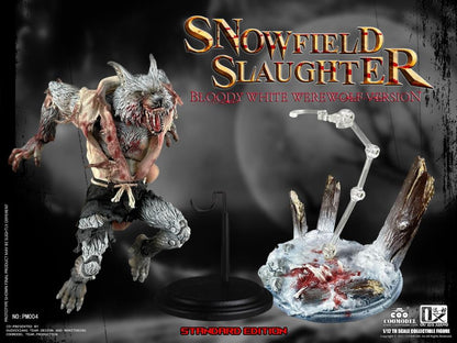 COO Model Palmtop Monsters Snowfield Slaughter Bloody White Werewolf Deluxe Ver. 1/12 Scale Figure - View 7