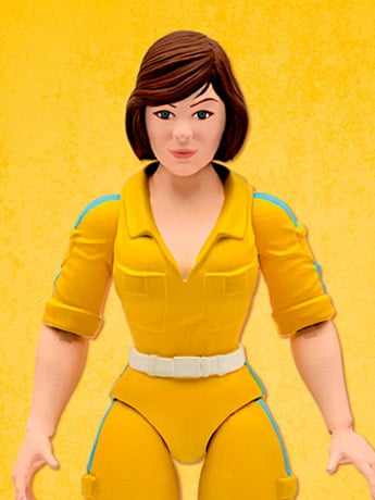 Super7 Teenage Mutant Ninja Turtles Ultimates! April O'Neil Plastic Action Figure