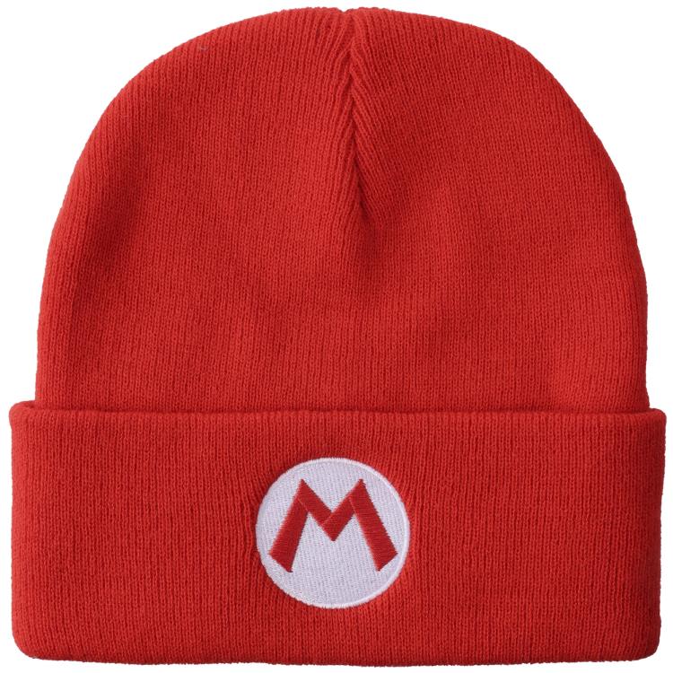 Bioworld Super Mario Embroidered Mario Cuff Beanie Hat - View 7