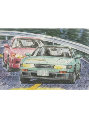 Fujimi Initial D S13 Silvia Kouichiro Iketani 1/24 Scale Model Kit