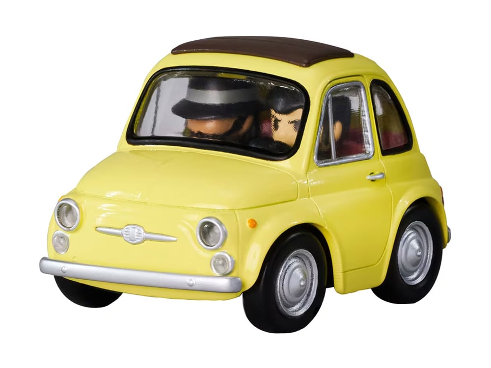 Takara Tomy Lupin the Third: The Castle of Cagliostro QV-08 Q Village Fiat 500 Model - View 2