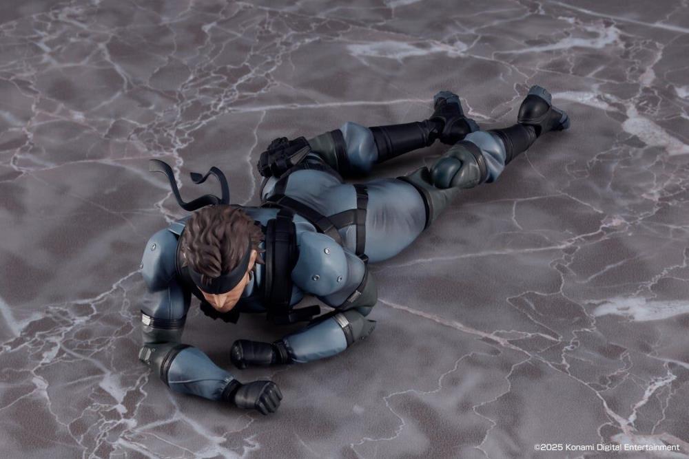 Max Factory Metal Gear Solid 2: Sons of Liberty figma No.645 Solid Snake (MGS2 Ver. Updated Edition) 6-Inch Action Figure - View 10