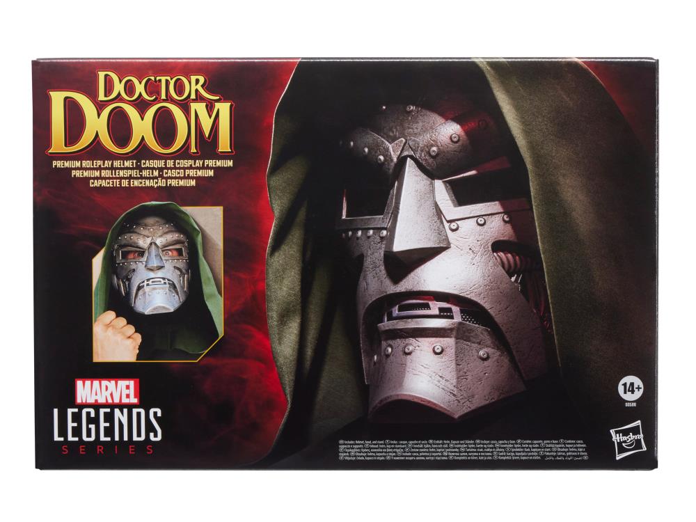 Hasbro Marvel Legends Doctor Doom Helmet with Hood Replica - View 31