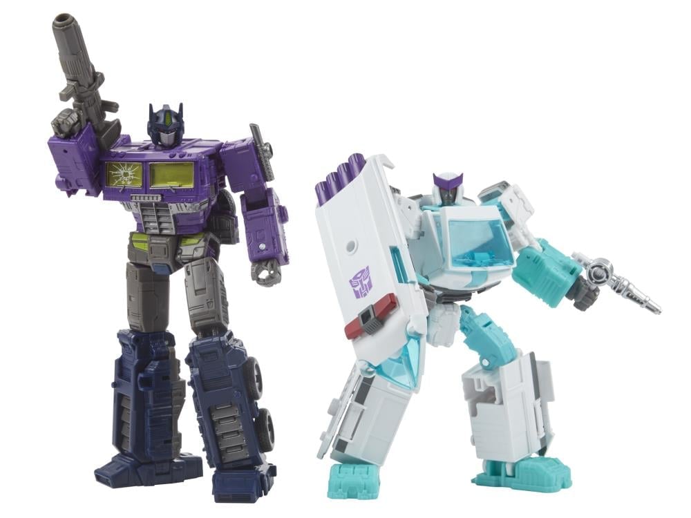Hasbro Transformers Generations Selects Shattered Glass Optimus Prime and Ratchet Two-Pack - View 3