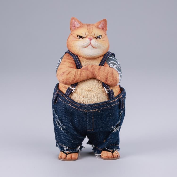 JxK.Studio Tough-Guy Cat (Ver. B) 4.5-Inch Resin Figure - View 3