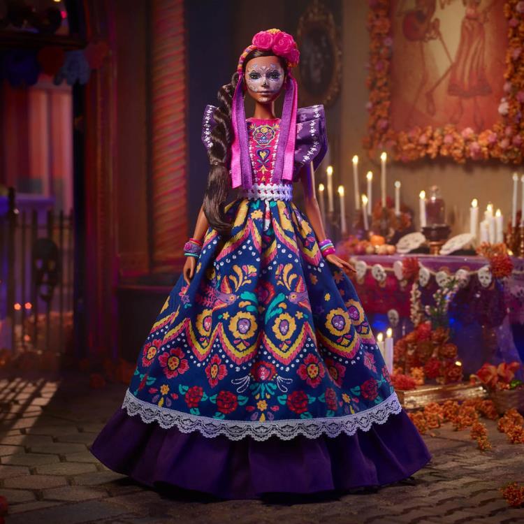 Mattel Barbie Signature Dia De Muertos (2022) Black Label Doll - View 4