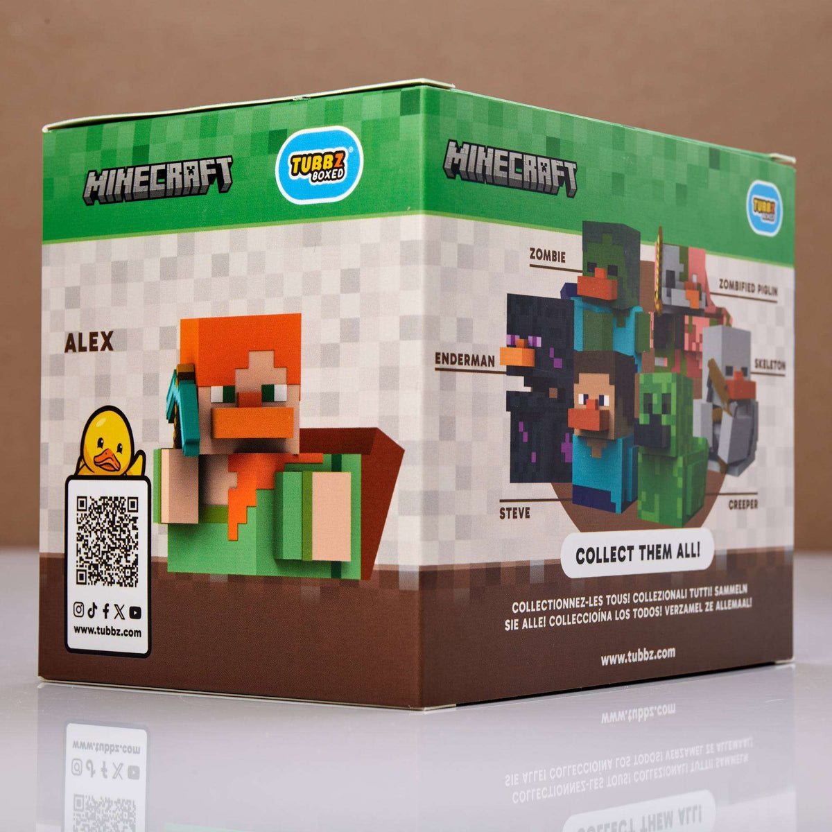 Numskull Minecraft TUBBZ Alex Cosplaying Duck Boxed Edition Collectible - View 11