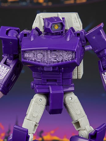 Hasbro The Transformers: The Movie Studio Series 86 Voyager Class Shockwave Plastic Action Figure
