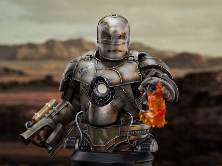 Diamond Select Toys Marvel The Infinity Saga Iron Man Mk. 1 1/6 Scale Limited Edition Mini Bust - View 2