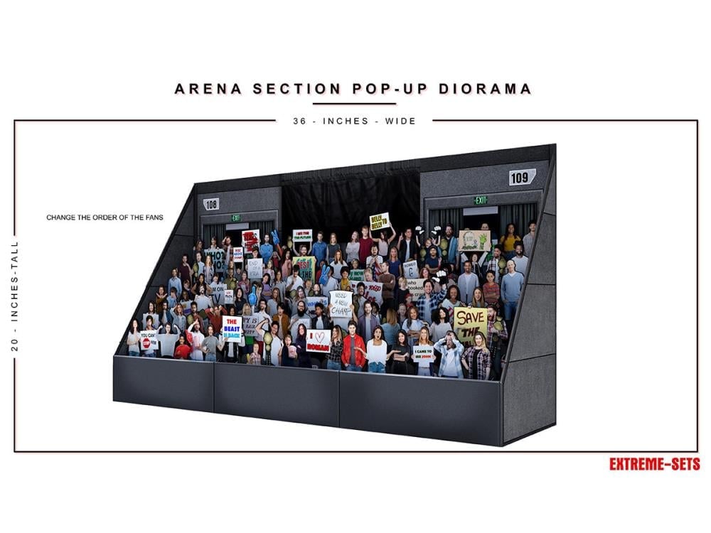 Extreme-Sets Arena Section 1/12 Scale Pop-Up Diorama from the Multiverse Collection - View 8