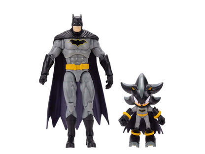 Jakks Pacific DC Comics x Sonic the Hedgehog Shadow & Batman Action Figure Two-Pack - View 2