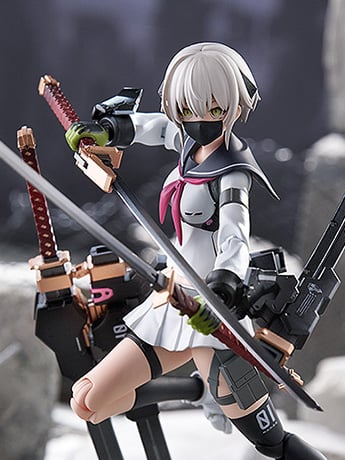 Max Factory Heavily Armed High School Girls PLAMAX Ichi (Early Ver.) Model Kit