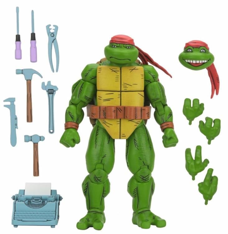 NECA Teenage Mutant Ninja Turtles Handyman Donatello (Mirage Comics) Plastic Action Figure - View 13