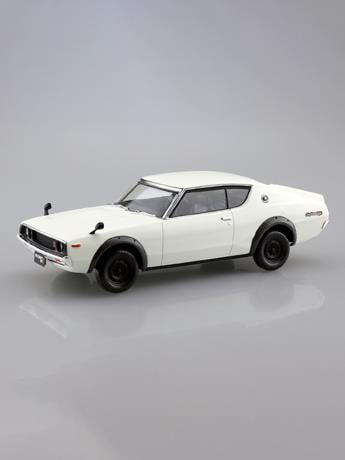 Aoshima Snap Kit No.24-WE Nissan C110 Skyline GT-R (White) 1/32 Scale Model Kit