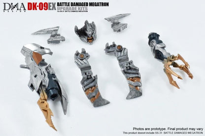 DNA Design DK-09EX Battle Damaged Upgrade Kit Plastic Model Accessory Set - View 3