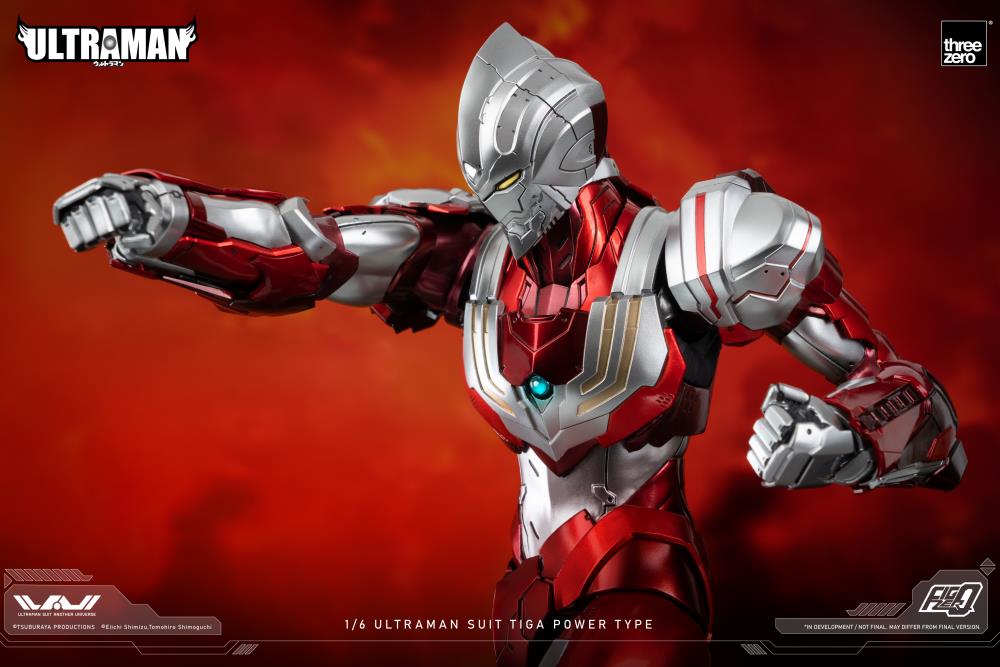 threezero Ultraman Suit Another Universe FigZero Ultraman Suit Tiga Power Type 1/6 Scale Figure - View 10