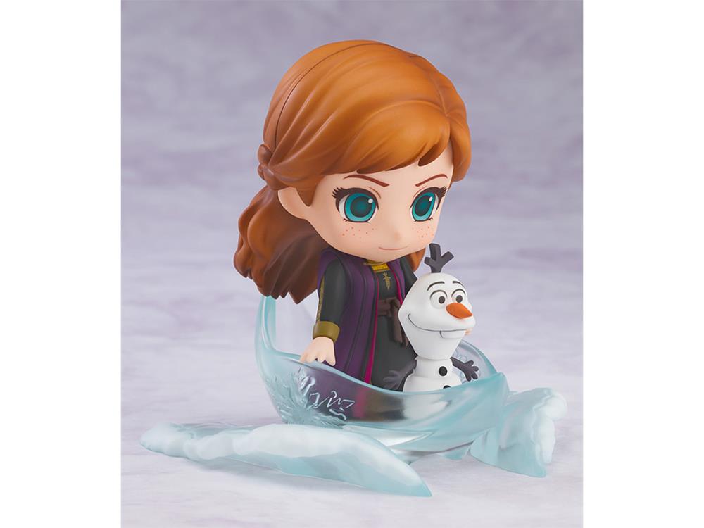 Good Smile Disney Frozen 2 Nendoroid No.1442 Anna (Travel Costume Ver.) Figure 4-Inch - View 6