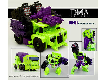 DNA Design DK-01 Upgrade Kit Plastic Model Accessory Set - View 4