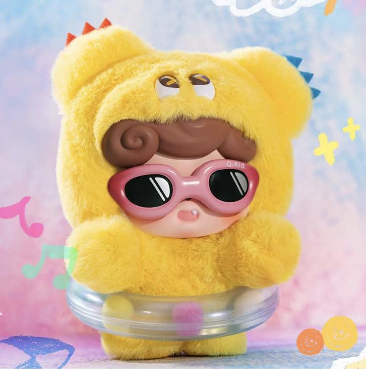Jotoys Q.kid Emotional Hairy Monsters Random Plush, 4.72-Inch - View 6