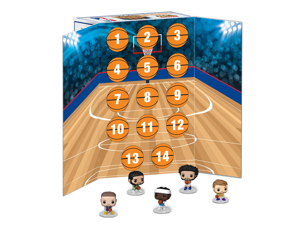Funko Pocket Pop! NBA 14-Day Countdown Calendar with 1.5-Inch Vinyl Figures - View 2