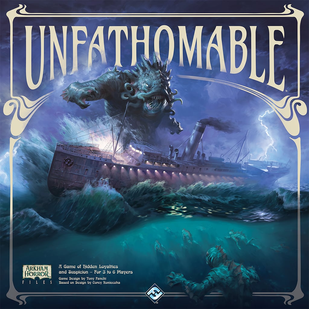 Fantasy Flight Publishing Unfathomable Cthulhu-Themed Board Game - View 3