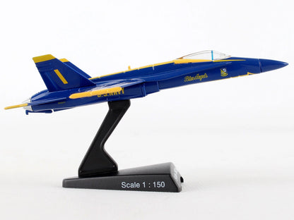 Daron Postage Stamp Collection F/A-18C Hornet Blue Angels 1/150 Scale Replica - View 5